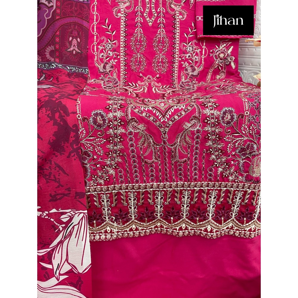 JIHAN 3457-58 (Cotton Dupatta)