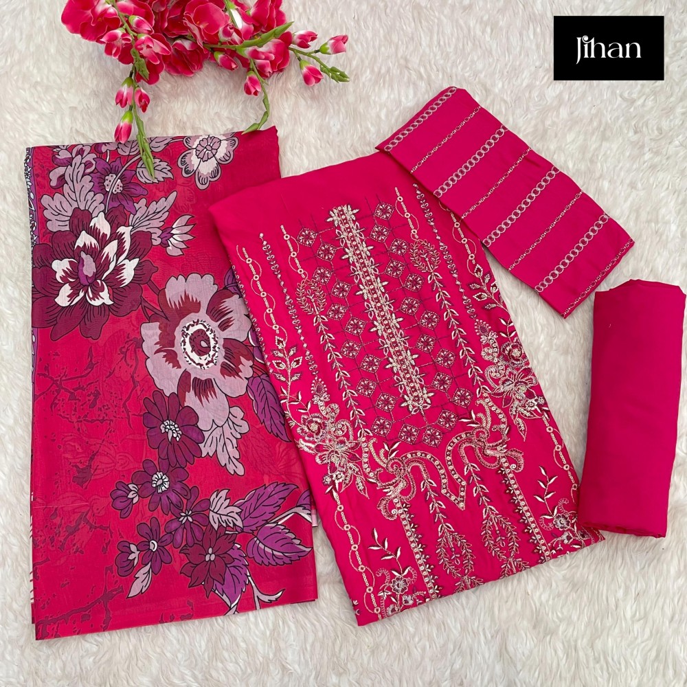 JIHAN 3457-58 (Cotton Dupatta)