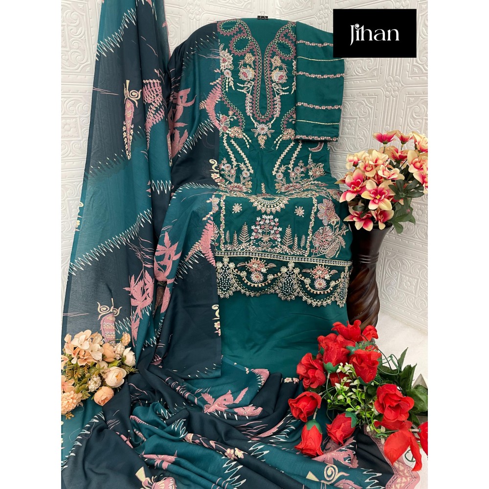 JIHAN 3457-58 (Chiffon Dupatta)