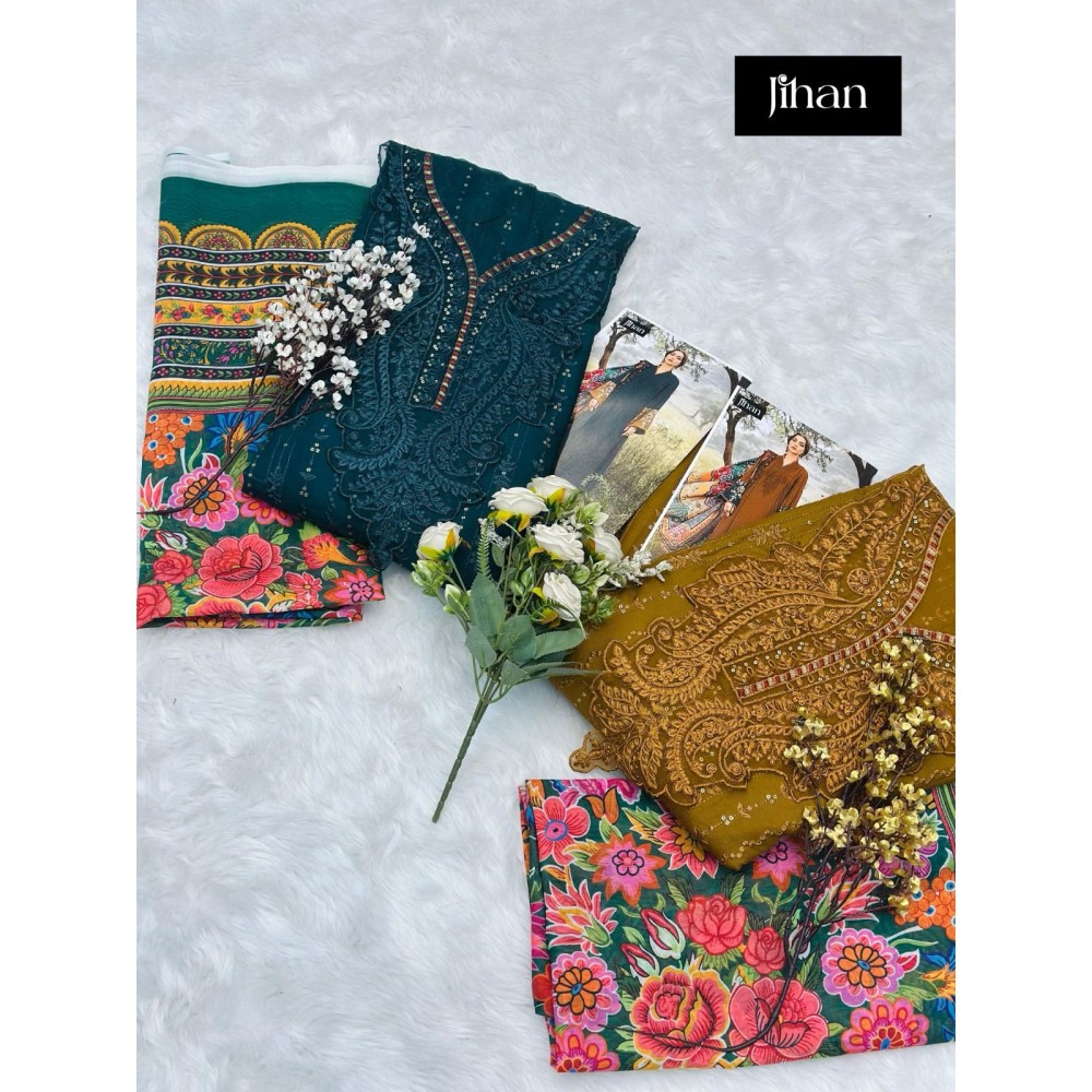 JIHAN 3561 (Cotton Dupatta)