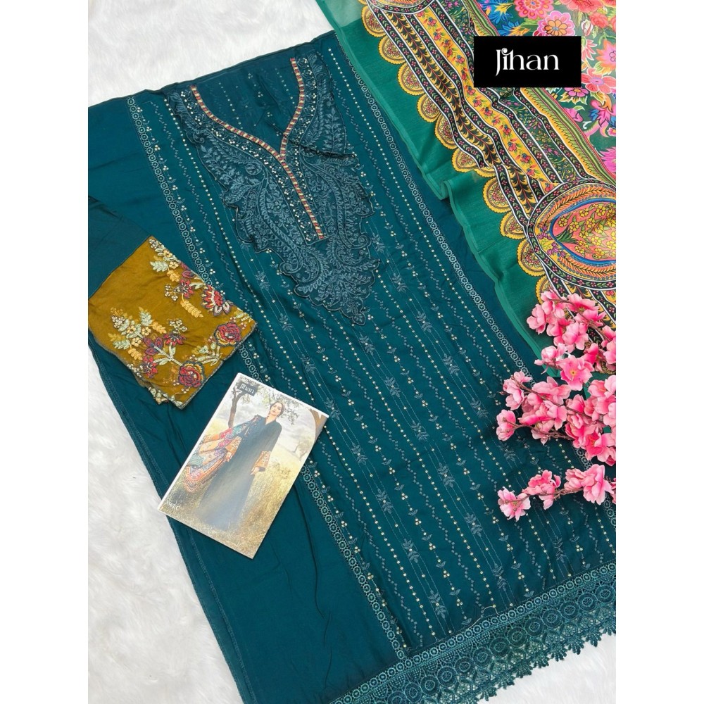JIHAN 3561 (Cotton Dupatta)