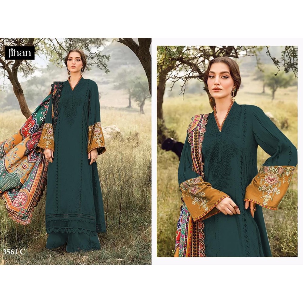 JIHAN 3561 (Cotton Dupatta)