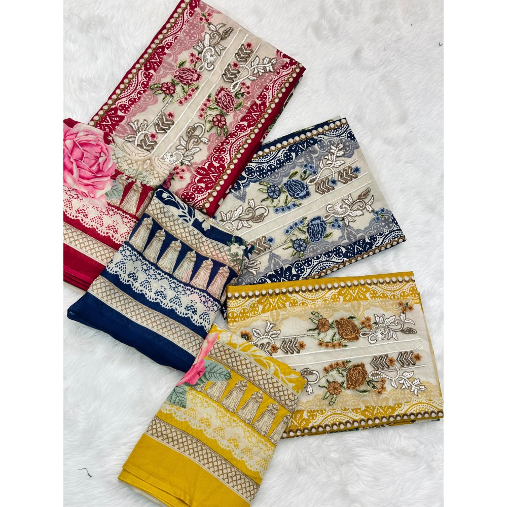 JIHAN 3814 (Cotton Dupatta)