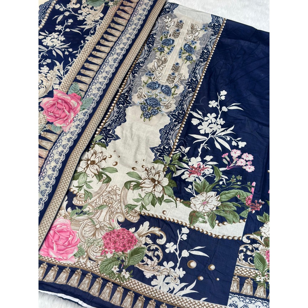 JIHAN 3814 (Cotton Dupatta)