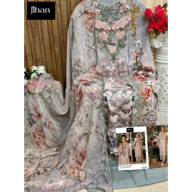 JIHAN ADAN LIBAAS SUMMER NX  3223 (Chiffon Dupatta)