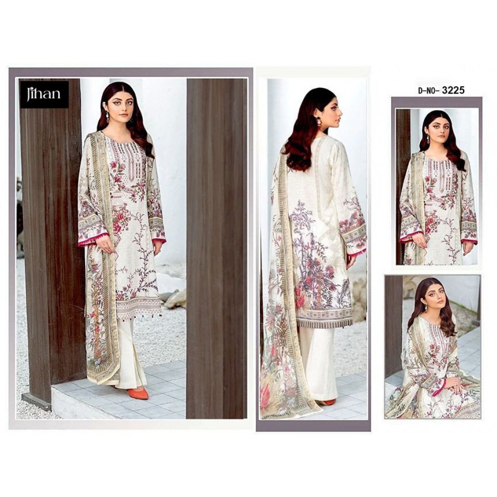 JIHAN HIT DESIGN 3225 (Cotton Dupatta)