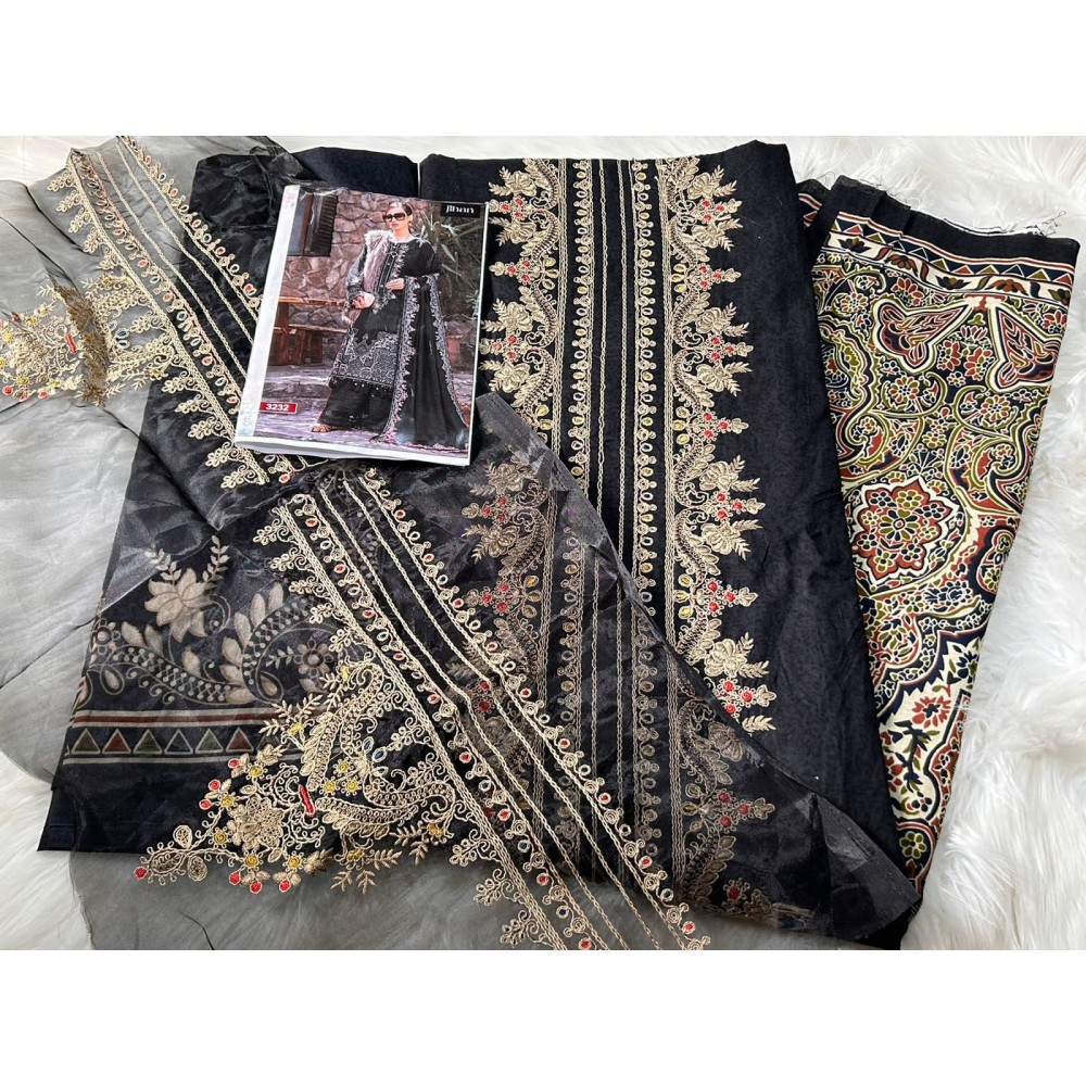 JIHAN MARIA B 3232-3233-3234( (Cotton Dupatta)