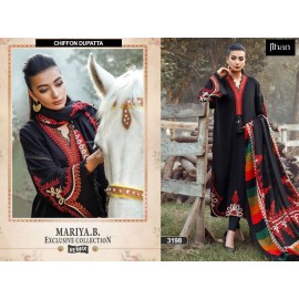 JIHAN MARIA B EXCLUSIVE COLLECTION REMIX 3198 (Chiffon Dupatta)