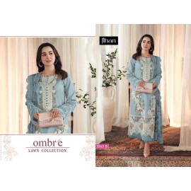 JIHAN OMBRE 3563 (Chiffon Dupatta)
