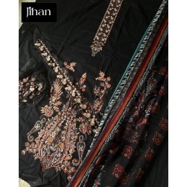 JIHAN OMBRE EMBROIDERED 3214-18 (Chiffon Dupatta)