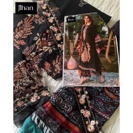 JIHAN OMBRE EMBROIDERED 3218 (Chiffon Dupatta)