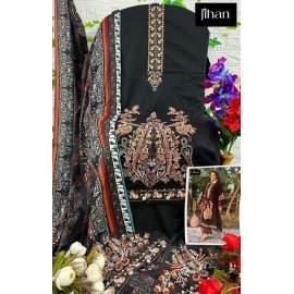 JIHAN OMBRE EMBROIDERED 3218 (Cotton Dupatta)