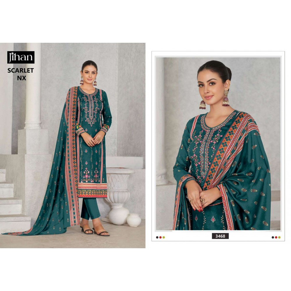 JIHAN PRESENT SCARLET NX PRINTED DUPATTA COLLECTION (Cotton Dupatta)