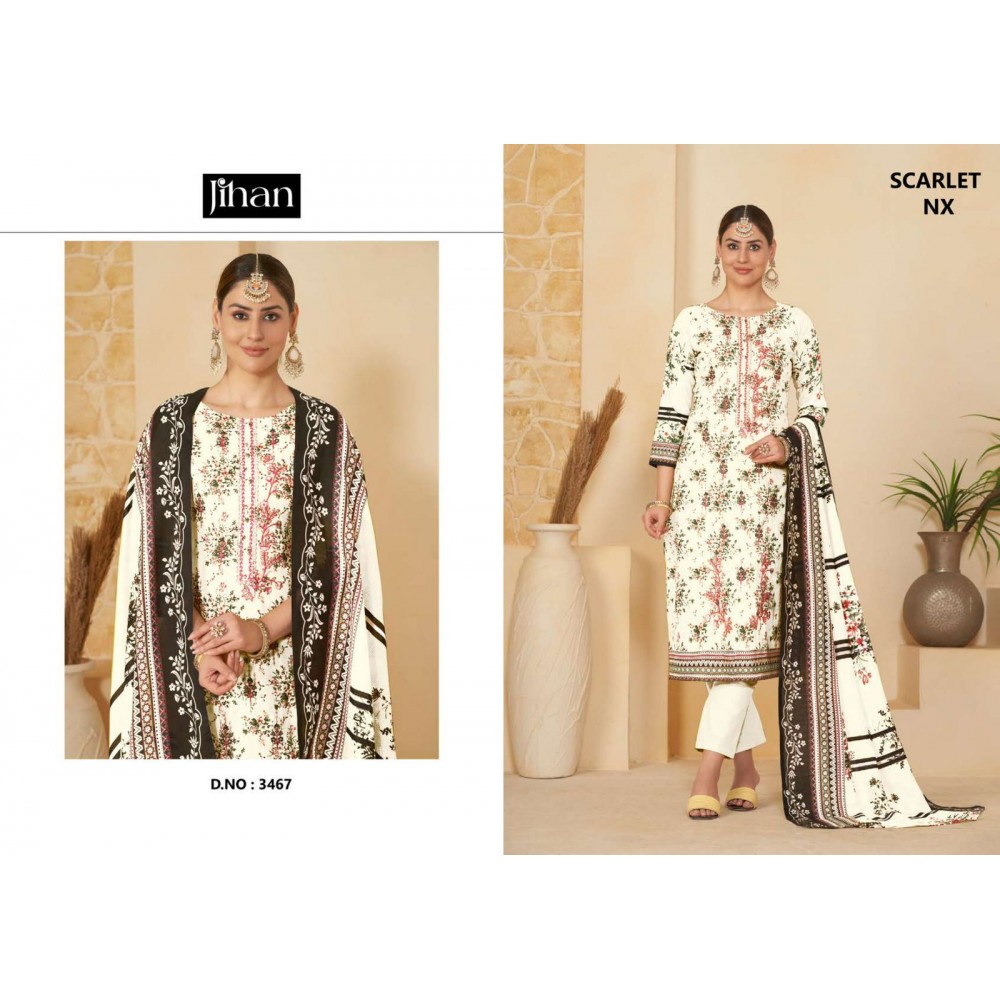 JIHAN PRESENT SCARLET NX PRINTED DUPATTA COLLECTION (Chiffon Dupatta)