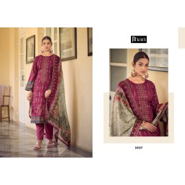 JIHAN PRESET BIN SAEED LAWN COLLECTION VOL 3 REMIX (Cotton Dupatta)