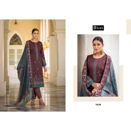 JIHAN PRESET BIN SAEED LAWN COLLECTION VOL 3 REMIX (Cotton Dupatta)