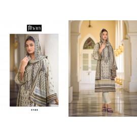 JIHAN PRESET BIN SAEED LAWN COLLECTION VOL 3 (Cotton Dupatta)