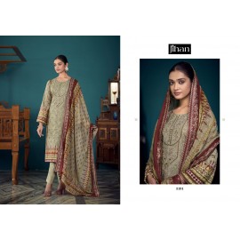 JIHAN PRESET BIN SAEED LAWN COLLECTION VOL 8 (Cotton Dupatta)