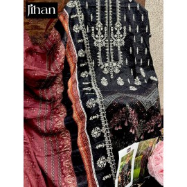 JIHAN PRESET BIN SAEED REMIX LAWN COLLECTION VOL 3 (Cotton Dupatta)