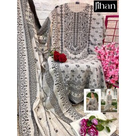 JIHAN PRESET BIN SAEED REMIX LAWN COLLECTION VOL 3 (Cotton Dupatta)