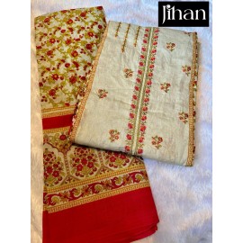 JIHAN PRESET SCARLET LAWN VOL 2 (Chiffon Dupatta)