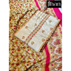 JIHAN PRESET SCARLET LAWN VOL 2 (Chiffon Dupatta)