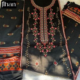 JIHAN PRESET SCARLET LAWN VOL 2 (Chiffon Dupatta)