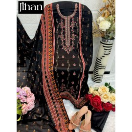 JIHAN PRESET SCARLET LAWN VOL 2 (Chiffon Dupatta)