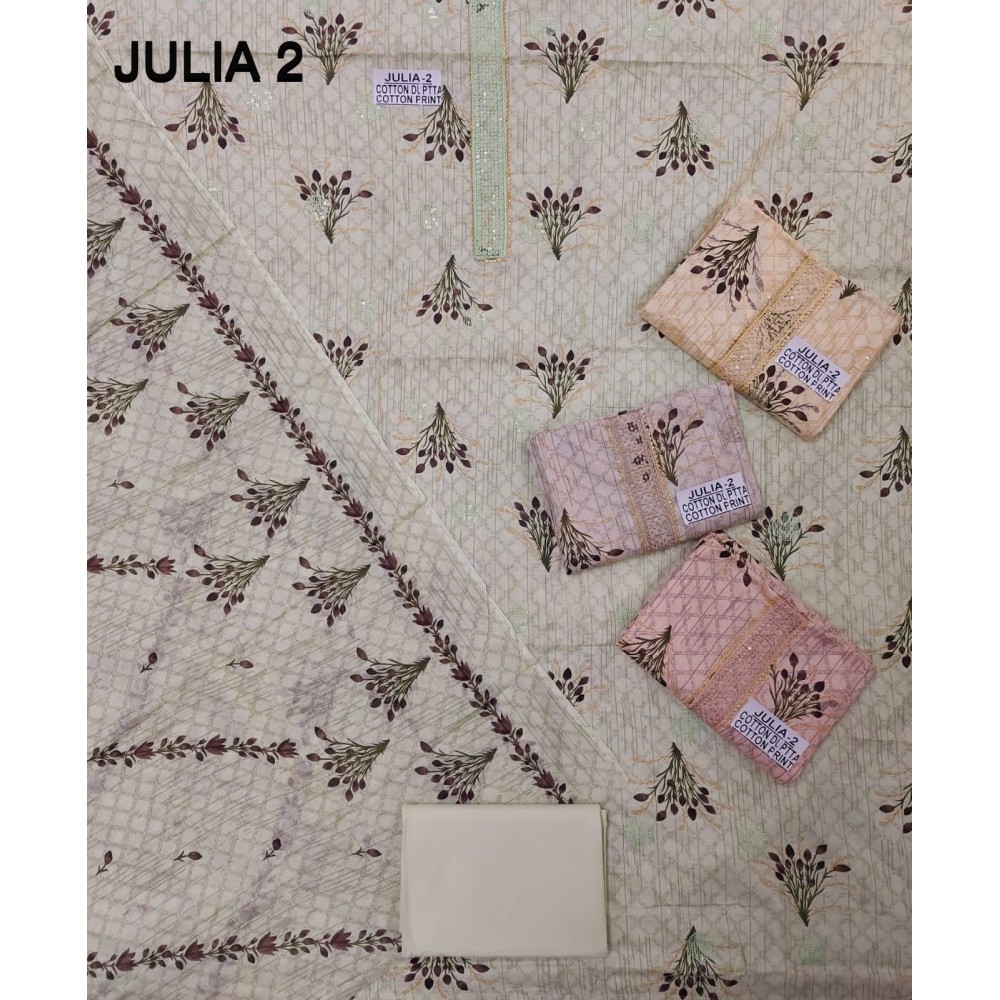 JULIA 2 (Cotton dupatta)