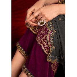 KAFIYAT VELVET ALOK SUITS (Winter Collection)