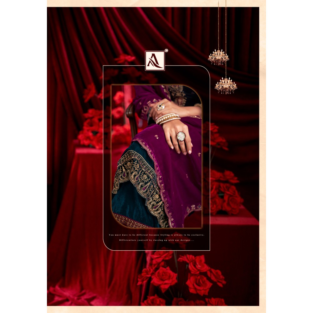KAFIYAT VELVET ALOK SUITS (Winter Collection)