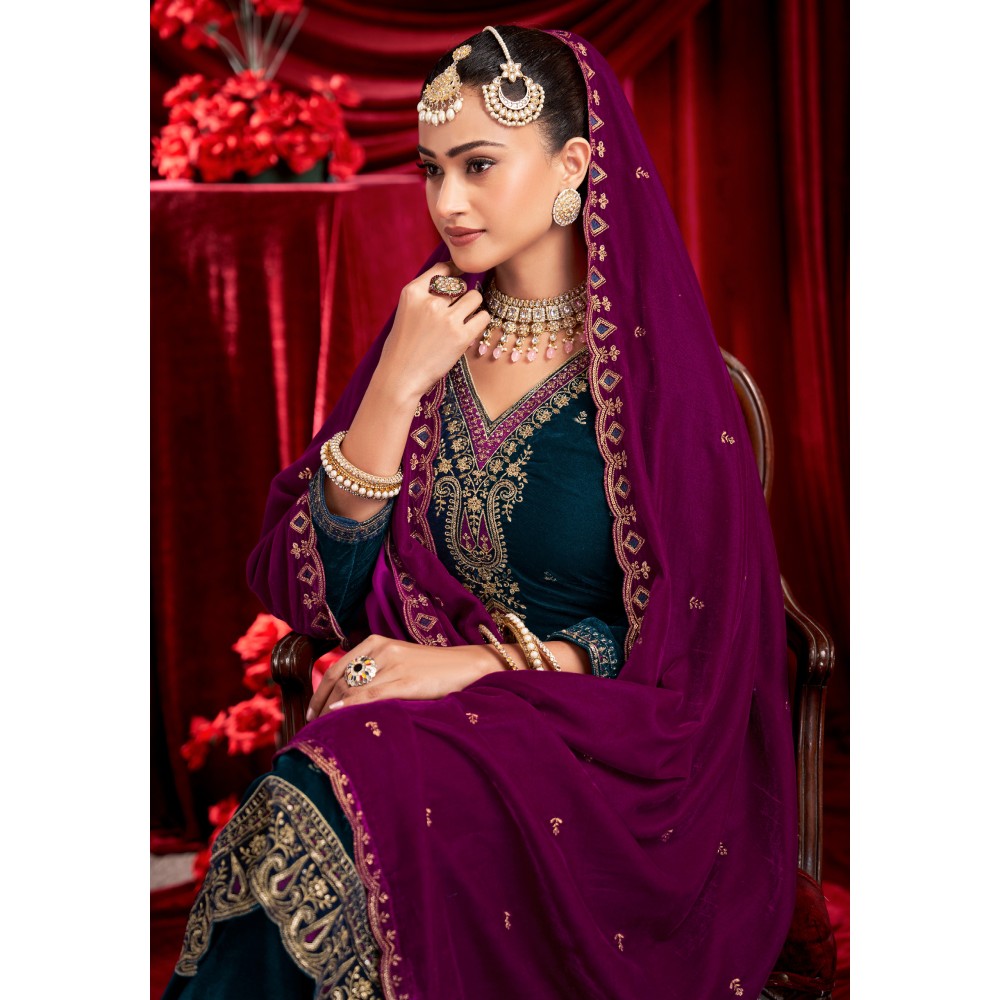 KAFIYAT VELVET ALOK SUITS (Winter Collection)