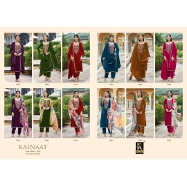 KAINAAT VELVET RK GOLD (Winter Collection)