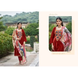 KAINAAT VELVET RK GOLD (Winter Collection)