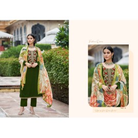 KAINAAT VELVET RK GOLD (Winter Collection)