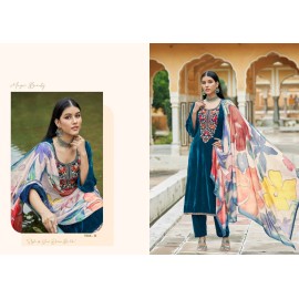 KAINAAT VELVET RK GOLD (Winter Collection)