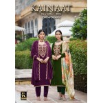 KAINAAT VELVET RK GOLD (Winter Collection)