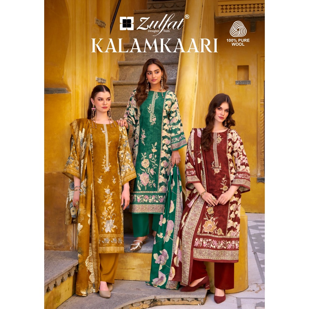 KALAMKAARI ZULFAT (winter Collection)