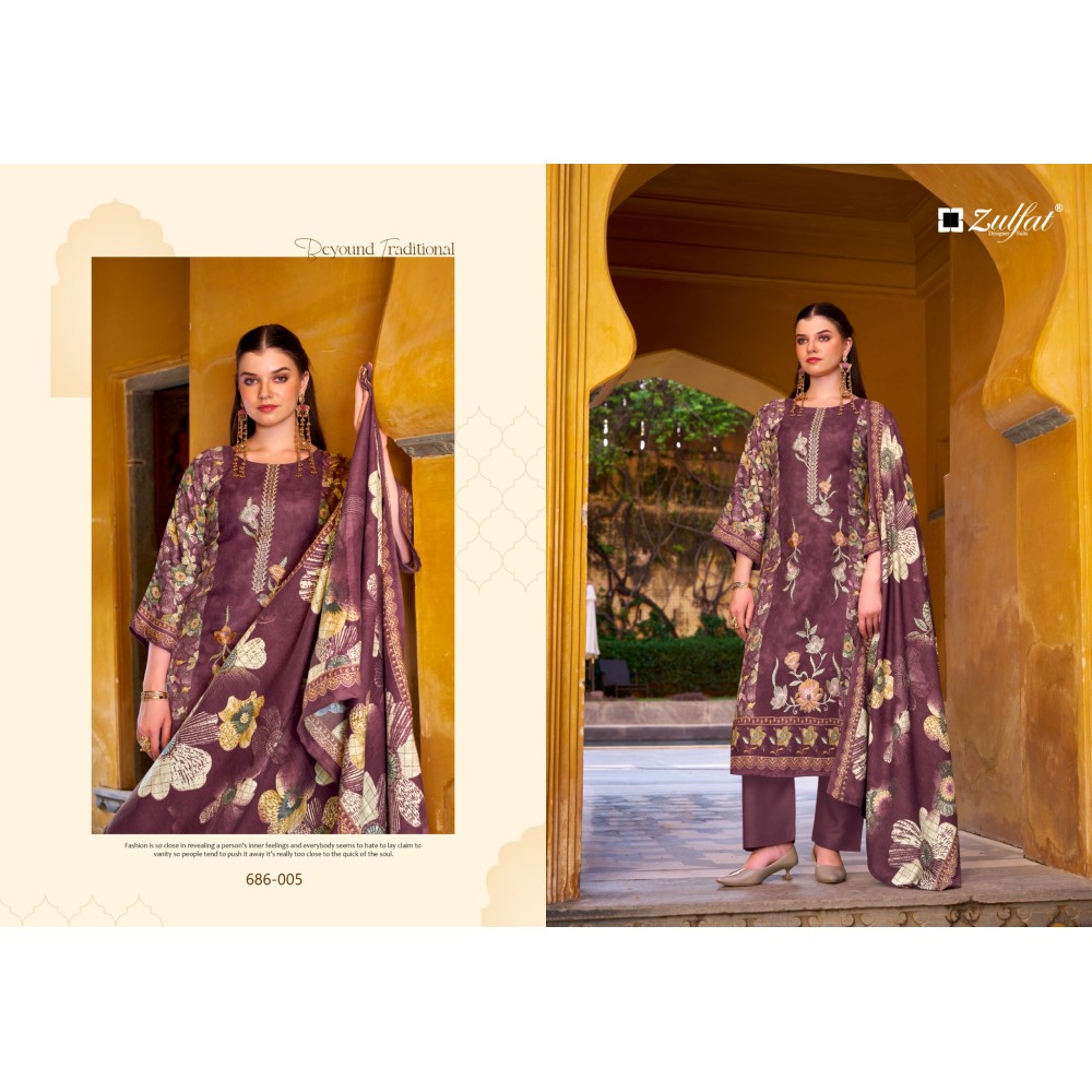 KALAMKAARI ZULFAT (winter Collection)