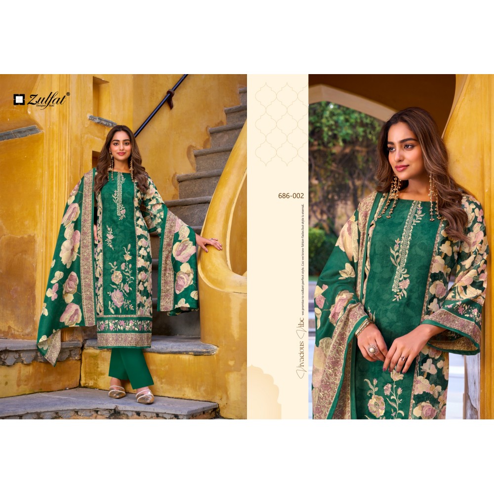 KALAMKAARI ZULFAT (winter Collection)