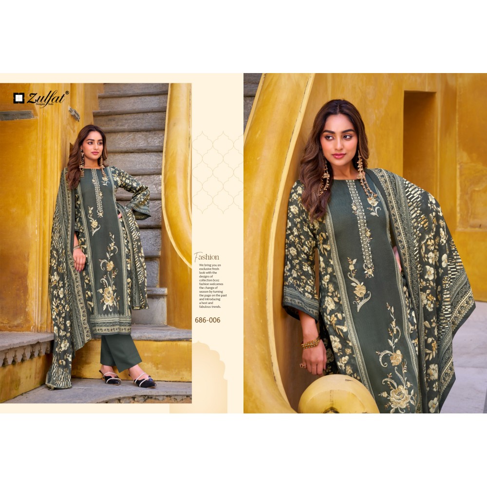 KALAMKAARI ZULFAT (winter Collection)