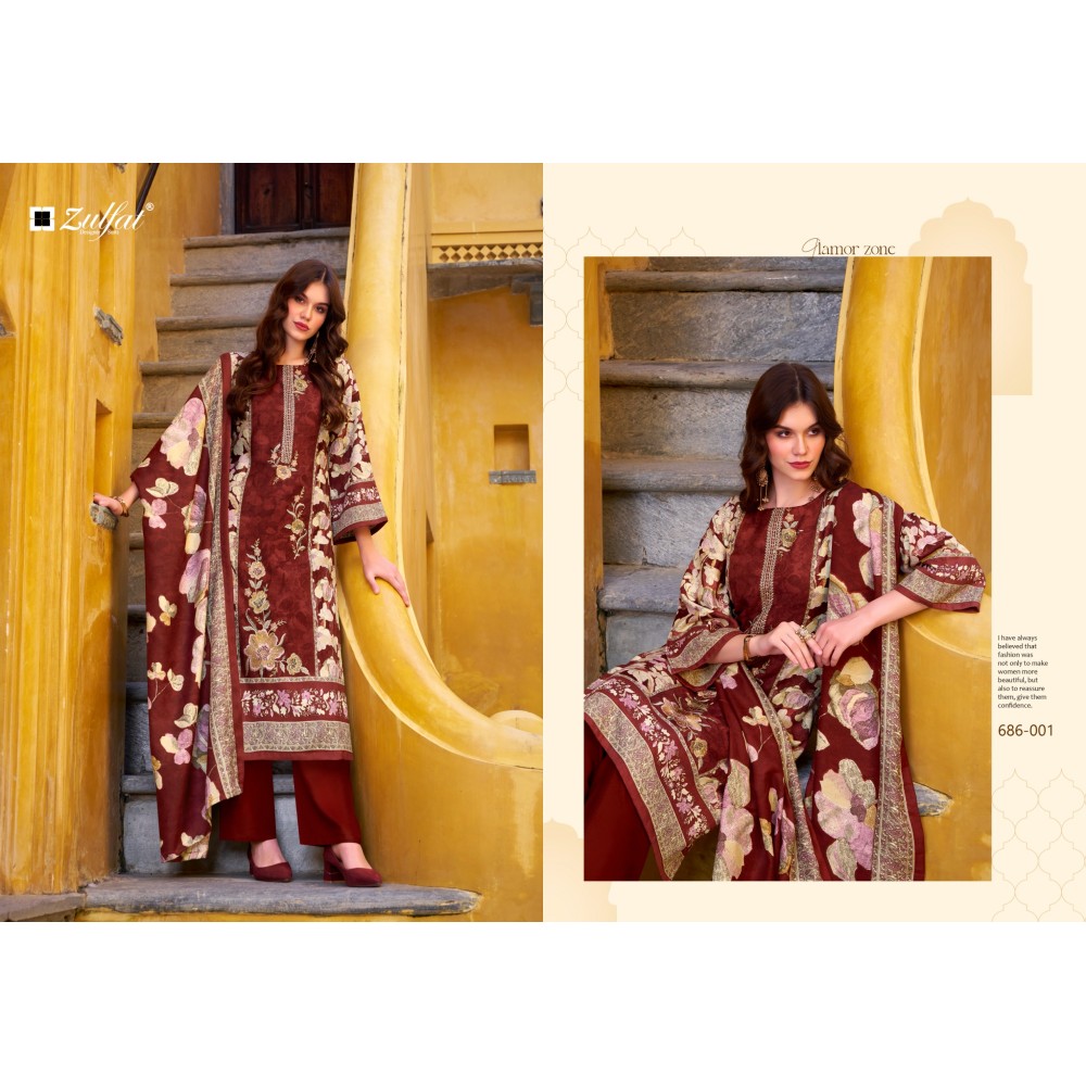 KALAMKAARI ZULFAT (winter Collection)