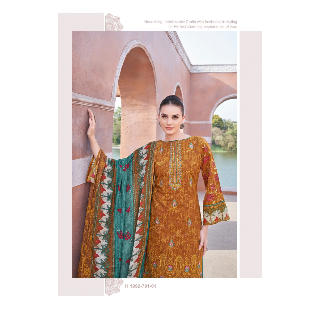 KAMEEZ ALOK SUITS (Cotton Dupatta)