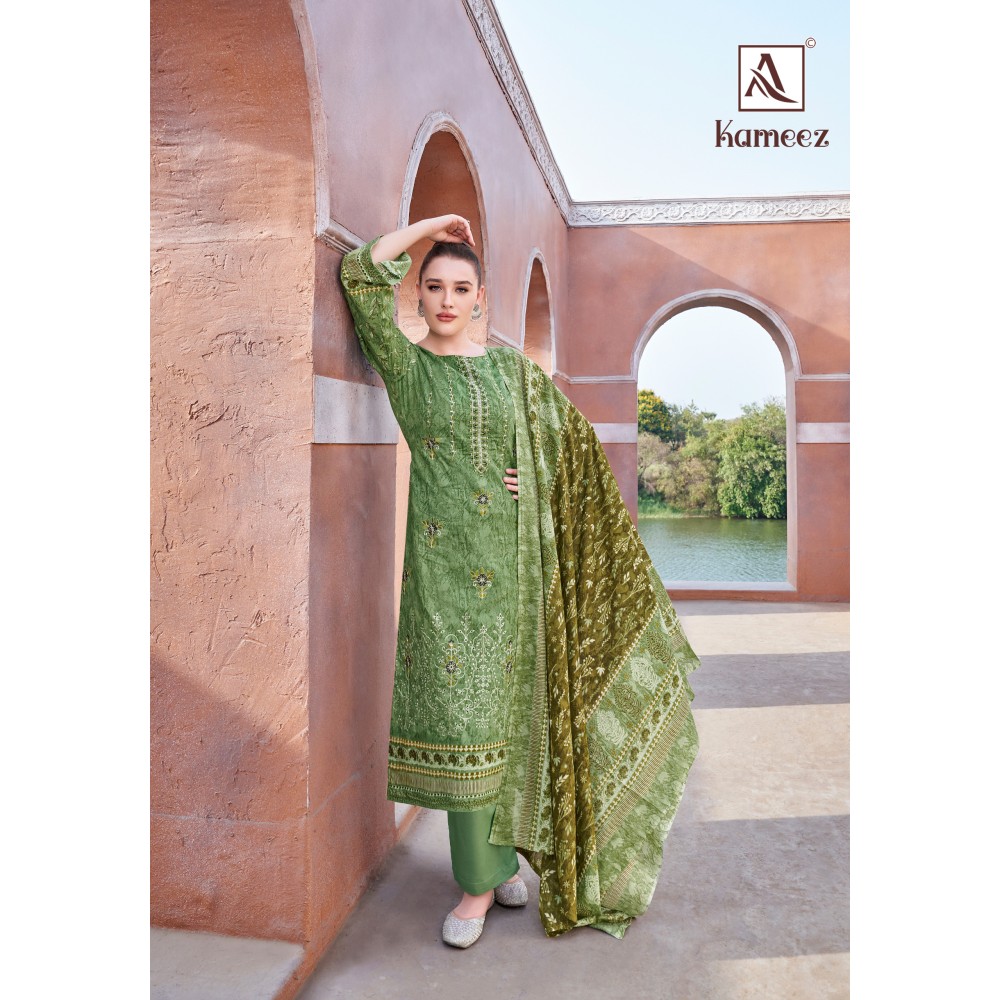 KAMEEZ ALOK SUITS (Cotton Dupatta)