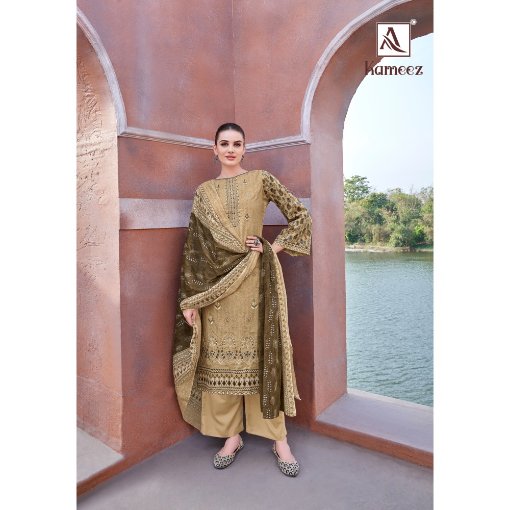 KAMEEZ ALOK SUITS (Cotton Dupatta)