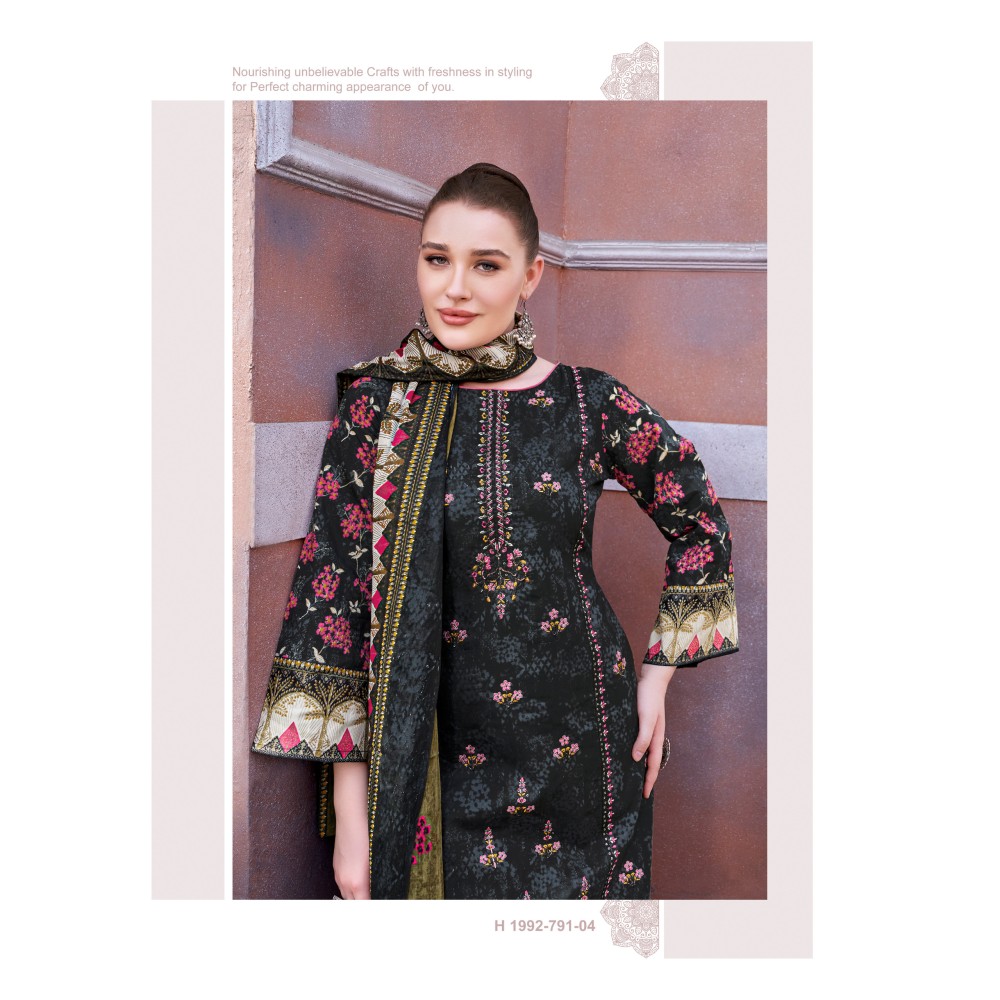 KAMEEZ ALOK SUITS (Cotton Dupatta)