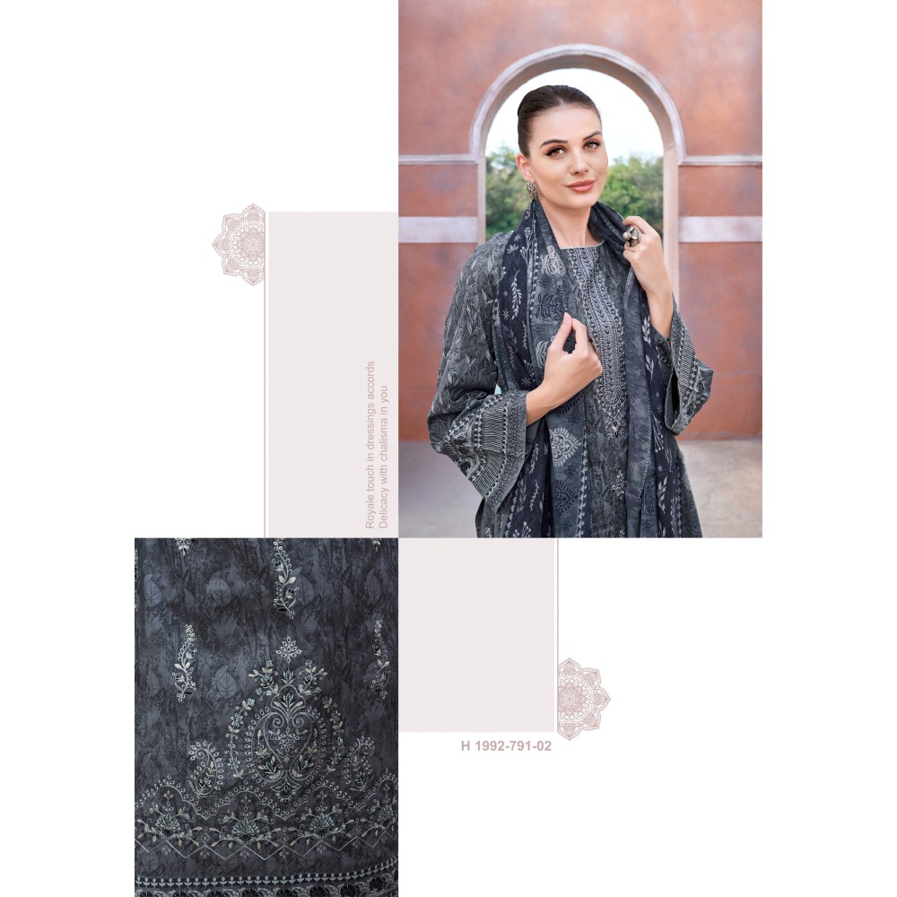 KAMEEZ ALOK SUITS (Cotton Dupatta)