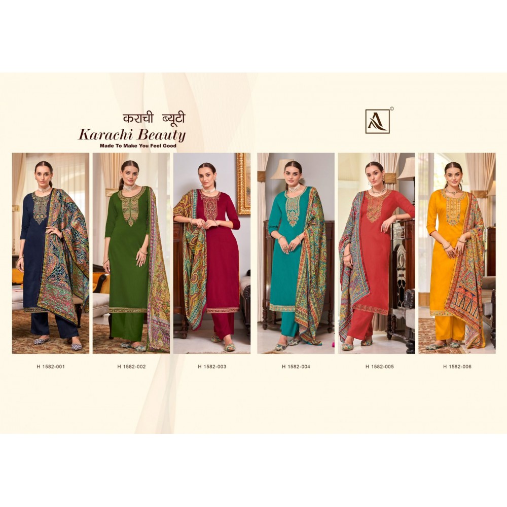 KARACHI BEAUTY ALOK SUITS