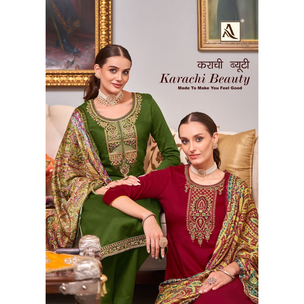 KARACHI BEAUTY ALOK SUITS