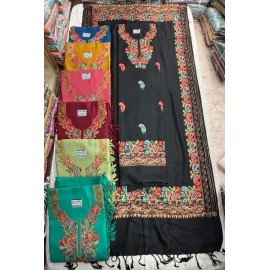 KASHMIRI EMBROIDERY PASHMINA (winter Collection)